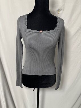 Planet Heart Junior Gray BTS Sweater